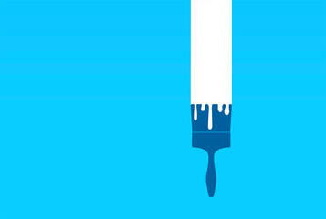 pennello, tinteggiatura, vernice, imbiancare	
