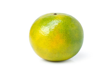 Orange fruit isolated on white