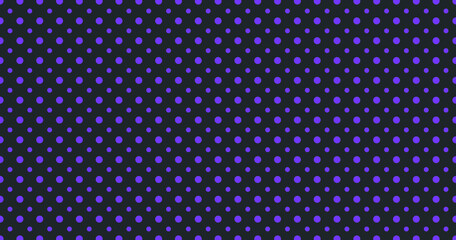 pretty cute sweet polka dots seamless pattern retro stylish vintage black and purple wide background concept for fashion printing