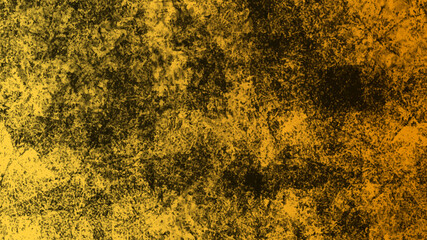 Grunge concrete with damaged paint. This is a double exposure picture of a dirty red painted concrete wall and a yellow oneGrunge concrete with damaged paint. This is a double exposure picture