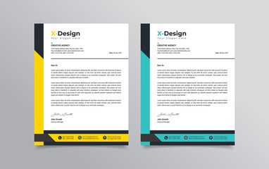 Professional  And Creative Business Letterhead Template Design