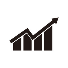Growth Icon Design Vector Template 