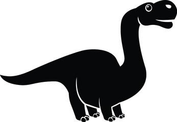 Illustration of a Cartoon Dinosaur Dino Jurassic Park Spinosaurus Brachiosaurus Stegosaurus