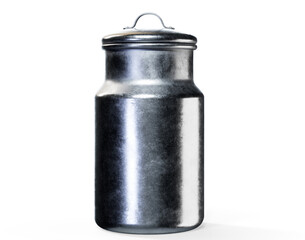 Can on white background. Isolated 3D render