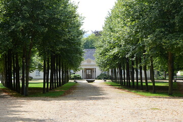 Park in der Kur Stadt Bad Pyrmont, Niedersachsen