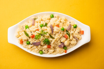 Upma, uppumavu or uppittu indian breakfast recipe