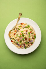 Upma, uppumavu or uppittu indian breakfast recipe