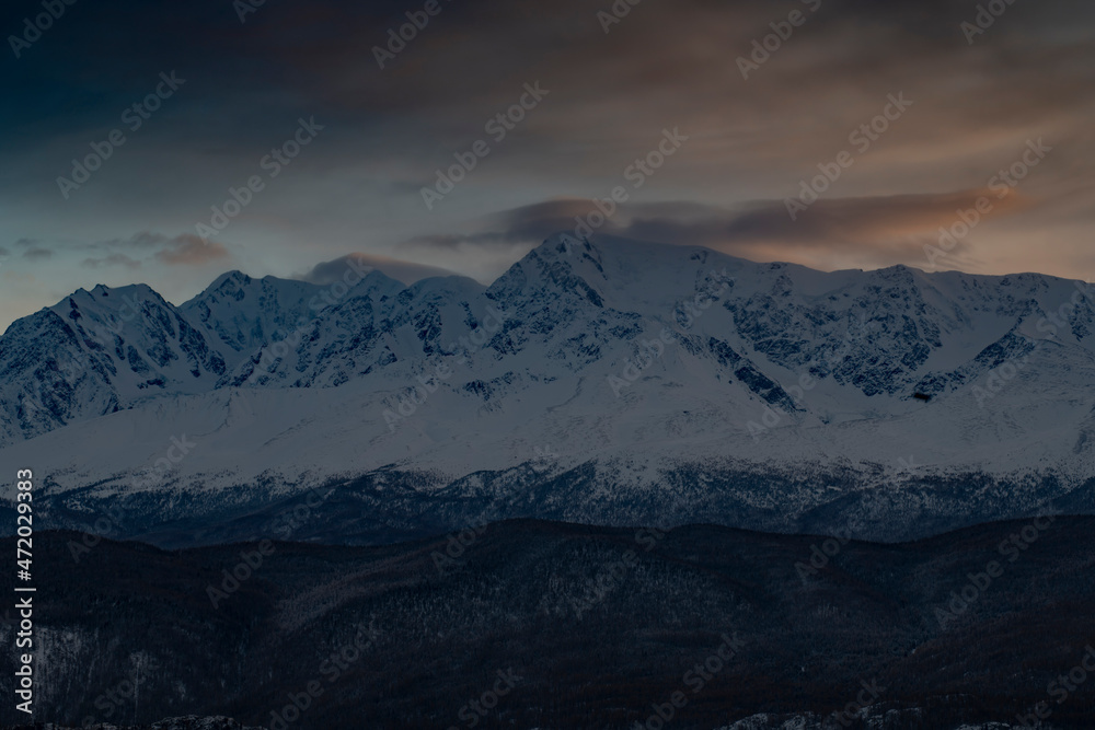 Canvas Prints sunrise in the mountains