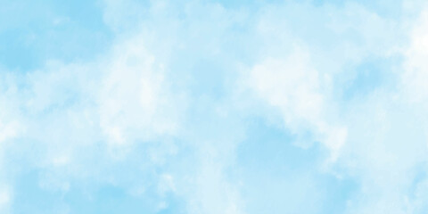 Background of abstract white color smoke isolated on blue color background. The wall of white fog. 3D illustration