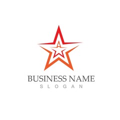 Star icon Template vector illustration