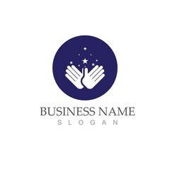 Fototapeta premium Star icon Template vector illustration