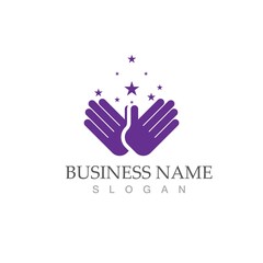 Obraz premium Star icon Template vector illustration