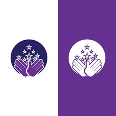 Fototapeta premium Star icon Template vector illustration