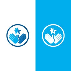 Obraz premium Star icon Template vector illustration