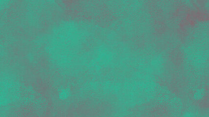 mint green and blue abstract paint background. watercolor acrylic gouache hand drawn raster texture on horizontal paper. color gradient and brush strokes. creative pattern for design card
