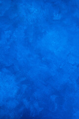 Dark blue concrete wall texture background. Copy space.