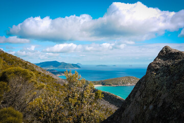 View over Wilsons Promontory in Victoria - Australia