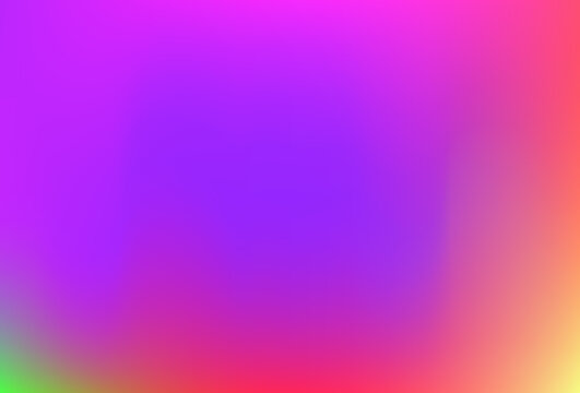 Smooth and blurry colorful gradient mesh wrapping.