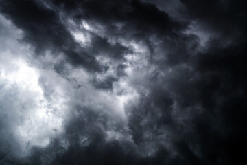 Fototapeta na wymiar Dramatic Clouds Background