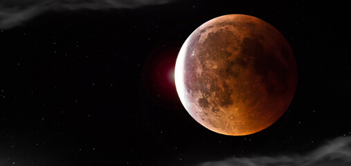 Blutmond am Himmelszelt