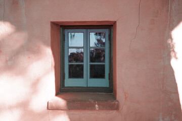 old window in the old house