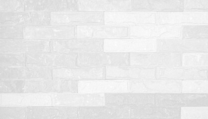 white brick wall abstract background or texture, new and clean. for pattern background. High quality photo.