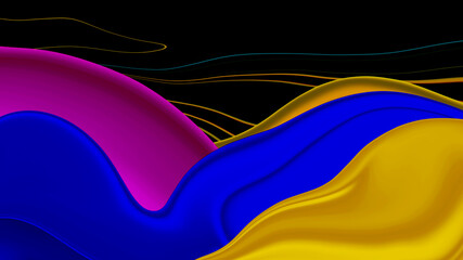 Abstract modern shape and color design background, Gradient colorful abstract  background
