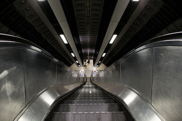 Underground's escalator
