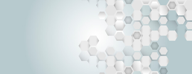 Abstract pattern hexagons. Vector creative minimalistic design background