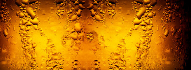 macro beer bottle texture,Texture of water drops on the bottle of beer.