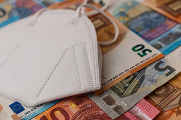 Corona Virus (Covid-19) - Maske FFP2 Eurogeld