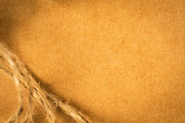 Treasure map paper, old grunge texture background. Vintage postcard concept, copy space and top view photo