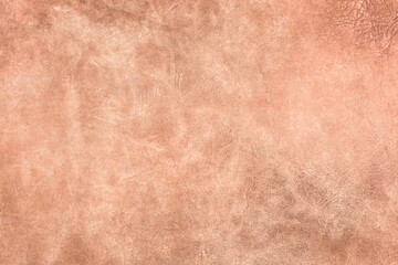 Beautiful red background with leather texture with red veins of red leather as sample of red background from natural leather or sample of texture of leather for beautiful natural background