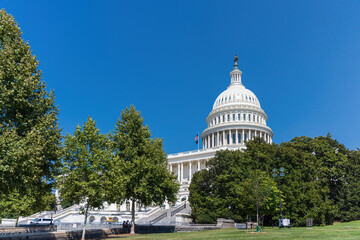 The capitol in Washington DC, USA
