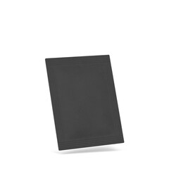 Blank sachet packaging mockup