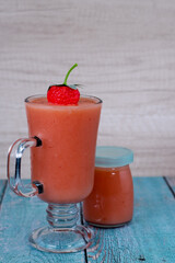 strawberry smoothie