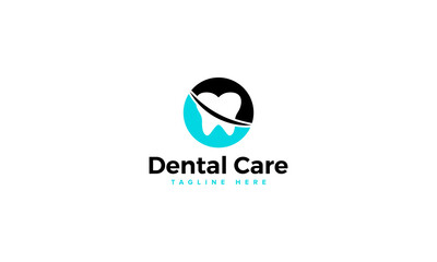 Dental Care Logo Vector Template