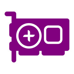 computer hardware icon set