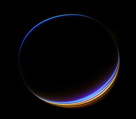 Vivid abstract background. Beautiful swirl trail effect frame. .Mystical portal. Bright sphere lens. Rotating lines. Glow ring. .Magic ball. Led spiral. Glint lines. Focus place. Illusory flash.