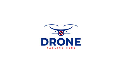 Drone Logo Vector Template