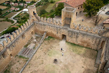 Medieval town of Frias in Spain