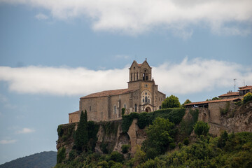 Fototapeta na wymiar Medieval town of Frias in Spain