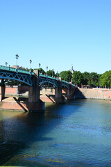 Fototapeta premium Pont Saint-Pierre de Toulouse