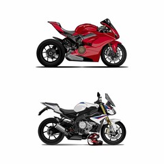 sport bike vector © selamet