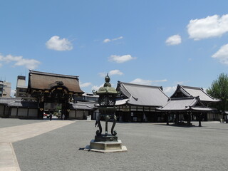 Fototapeta na wymiar Templo Nishi Honganji, Kioto. Templo budista de Jodo Shinshu en el barrio de Shimogyo de Kyoto, Japón.