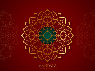 Ornamental luxury mandala pattern