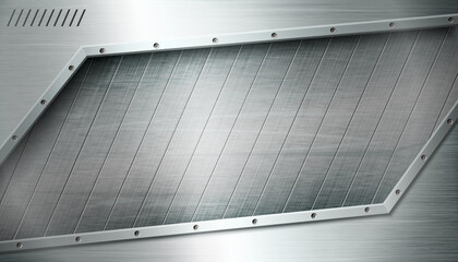Textured industrial metal background. 