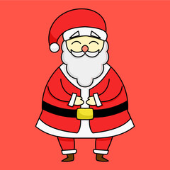 Full Happy Santa Claus