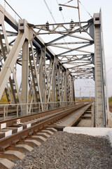 railroad and railway bridge