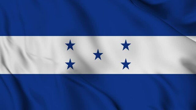 Flag of Honduras. High quality 4K resolution	